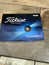 One Dozen New Titleist Tour Soft Golf Balls