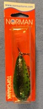 *Pre-Pradco Vintage Norman Lures TOPCRANK Made in USA 3/8 oz TC-134 FIRETIGER