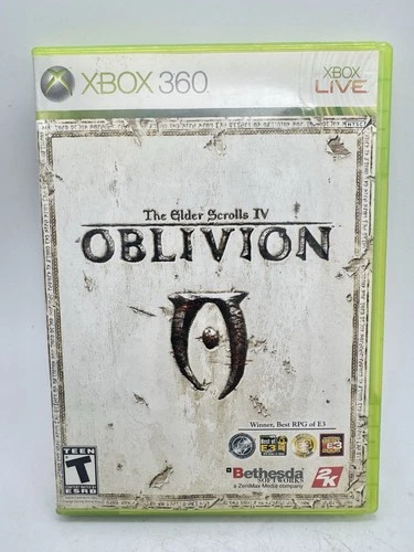 The Elder Scrolls IV: Oblivion Xbox 360 Complete CIB + Map & Reg Card Tested VGC