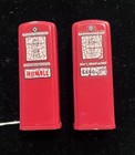 Esso Humble Gas Station Salt and Pepper Shakers, 1950s Baird Texas — photo 1