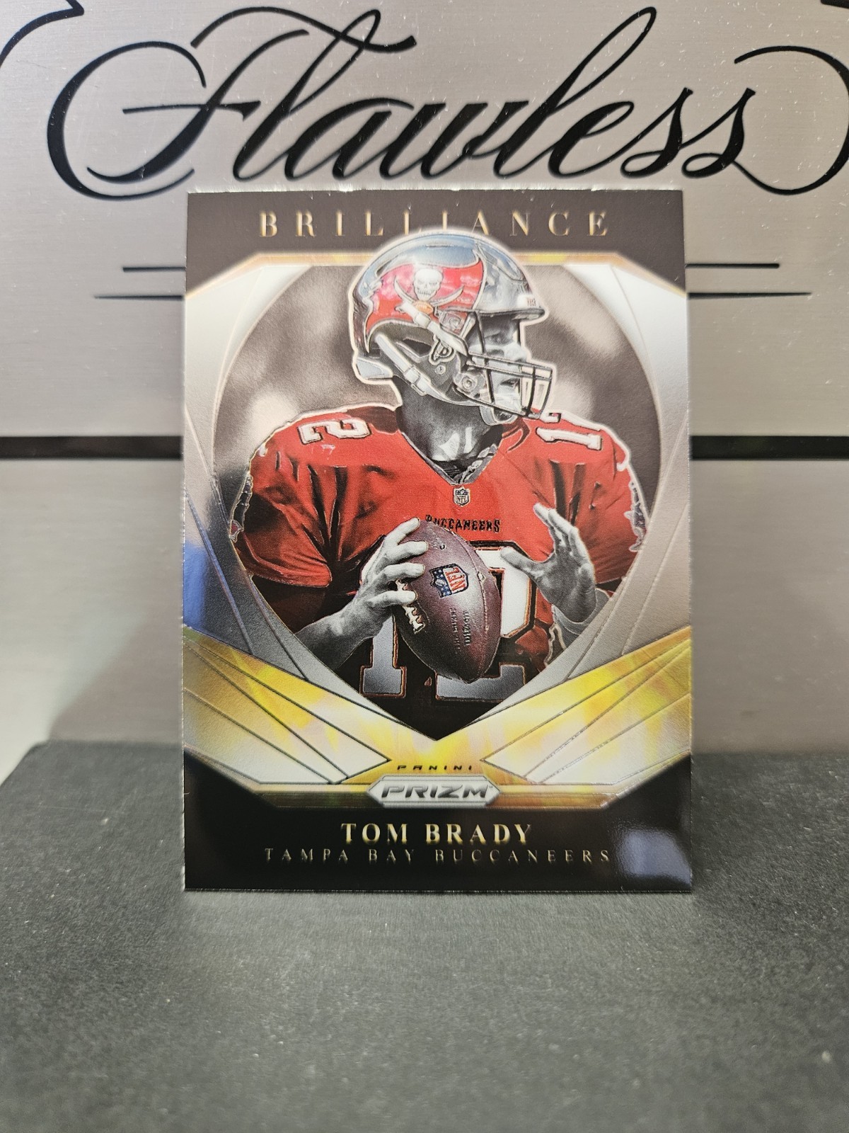2020 Panini  Prizm, Brilliance. Tom Brady,  Sharp Card #7