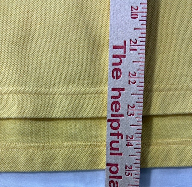 Masters Collection Ladies Yellow Short Sleeve Polo Women's Small