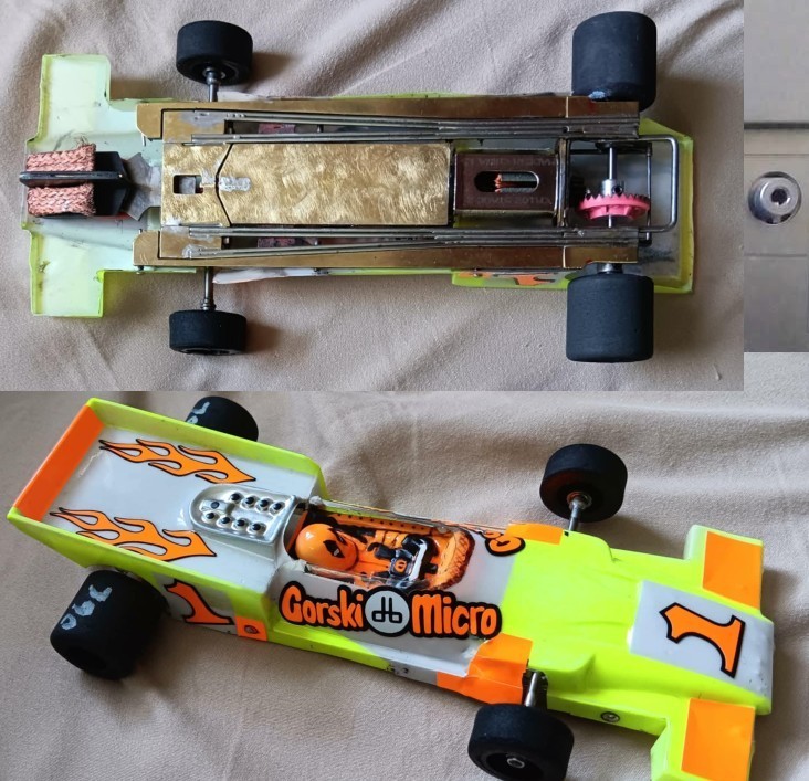 Jimmy Williams John Gorski F1 Retro Slot Car 1/24 Custom