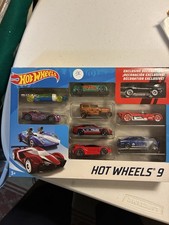 2018 Hot Wheels 9 Car Gift Pack Exclusive Decoration Unopened New in Box