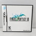 Final Fantasy III Nintendo DS (2006, Square) CIB Complete