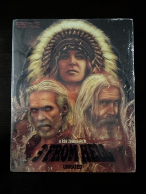 3 FROM HELL STEELBOOK 4K ULTRA HD + BLU-RAY + DIGITAL ROB ZOMBIE HORROR NEW 