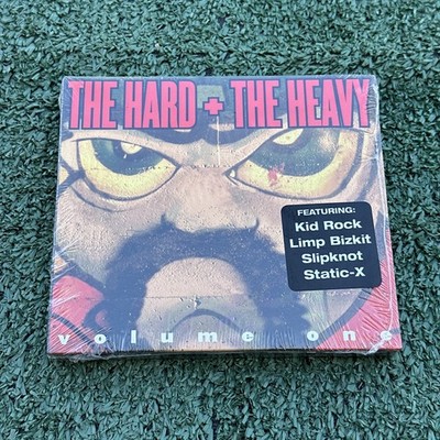 The Hard + The Heavy CD Vol 1 Heavy Metal Kid Rock Limp Bizkit Slipknot Static-X