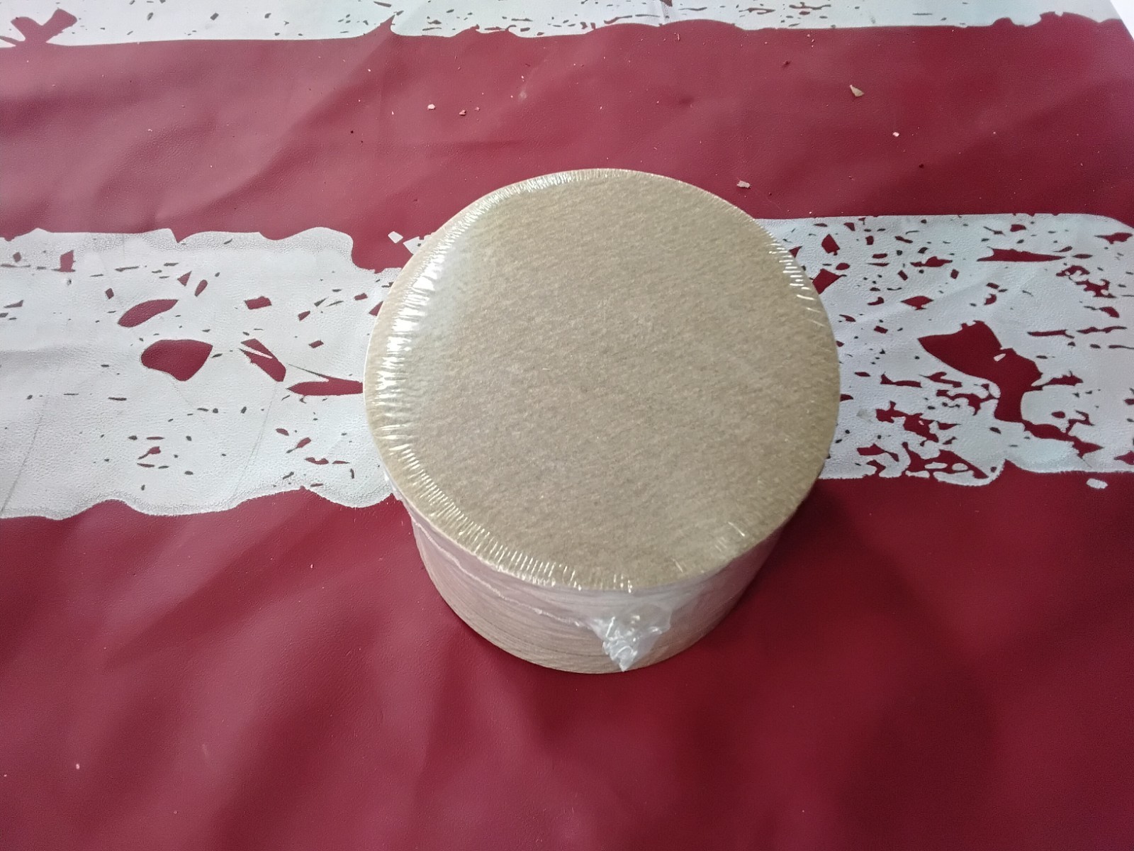 100 Pack - 6" Inch 220 Grit No Hole Hook & Loop Sanding Discs Orbital DA Disks