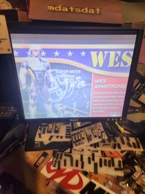 THE GRID PCB JAMMA ARCADE BOARD U53 SECURITY CHIP!!! MIDWAY 