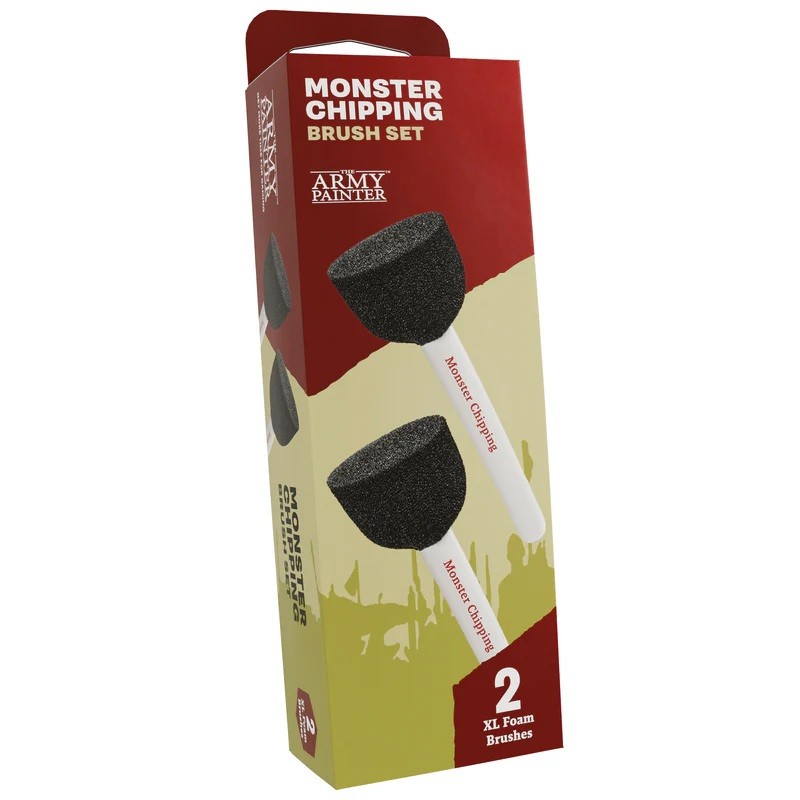 The Army Painter BNIB Monster Chipping Brush Set