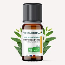 Huile Essentielle Bio d'Eucalyptus Citronné 10ml