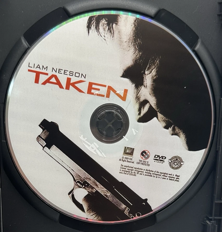 Taken DVD Widescreen Extended Cut Liam Neeson Maggie Grace Jon Gries 2009 - Image 3 of 3