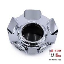 1PC New 185mm Car Truck Chrome Black Rim Hub Caps Wheel Center Cap for Chevy