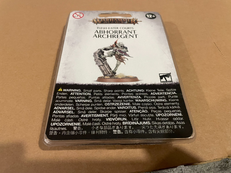 Warhammer Age of Sigmar Flesh-Eater Courts Abhorrant Archregent sealed!