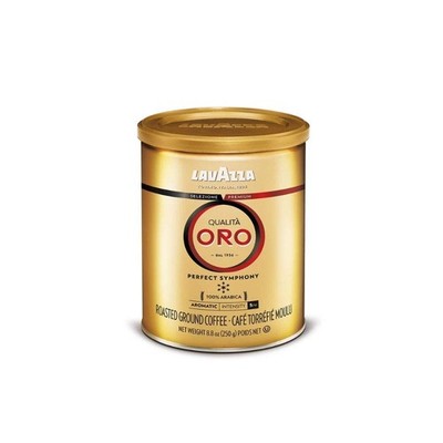 Lavazza Qualità Oro Ground Coffee Medium Roast, 100% Arabica, 8.8 oz Tin exp: 26
