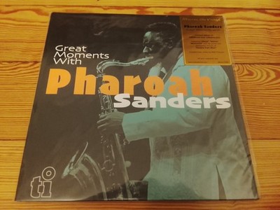 Great Moments With Pharaoh Sanders (2023) 2LP Blue Vinyl Alice John Coltrane 