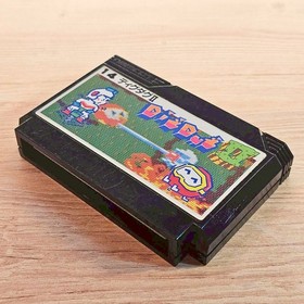 Dig Dug 2 Nintendo Famicom NES Japanese ver Cleaned Tested & Working