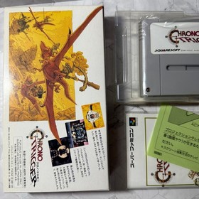 Chrono Trigger Famicom Box Manual Japan Region