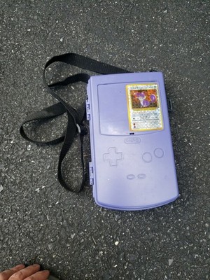 Logic 3 My Organizer For Pocket & Color Nintendo Gameboy Hard Travel Case Purple