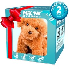 Interaktiver Elektronisch Roboter Hund Katze Plüschtier Kinder Läuft Bellt Welpe