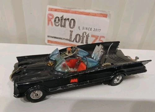 Corgi Toys 267 Batmobile Vintage. Unboxed. Very Good Used/Played With Condition