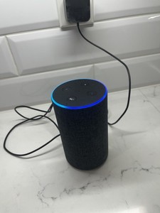 AMAZON ALEXA SMART SPEAKER,2ND GENERATION,MODEL# PS73BR W/POWER CORD