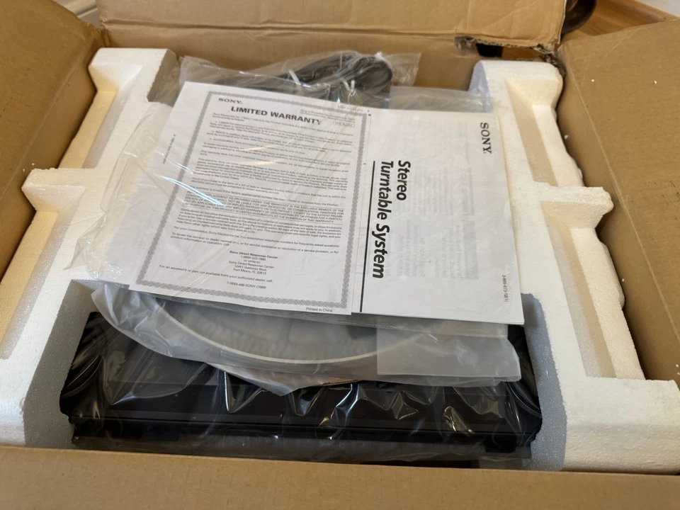 Sony PS-LX250H Automatic Turntable System Stereo Record Player New Open Box - Image 4 of 4