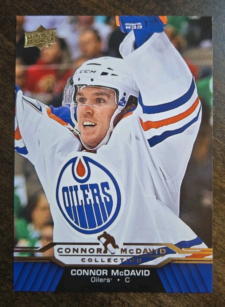 2015-16 Upper Deck Collection Connor McDavid #CM-12 Rookie RC Edmonton Oilers