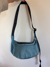 Baggu Deadstock Small Crescent Nylon Bag Teal...