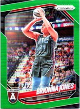 2025 Panini Prizm WNBA #107 Brionna Jones Green Prizms