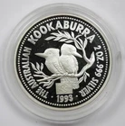 1993 Australia The Australian Kookaburra $2 Round 2 oz .999 Silver