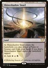 Shineshadow Snarl #272 (Foil) (Damaged) Strixhaven STX Magic MTG
