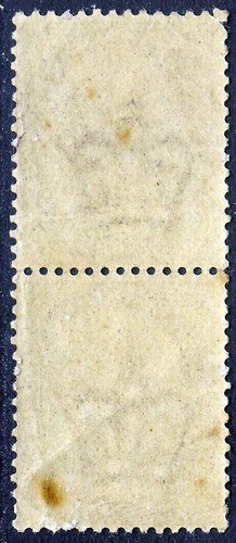 GB QV 1881 1d. Flieder PAAR Stempel II 16 Punkte SG 172 (Spezialisierung K8) postfrisch - Bild 2 von 2