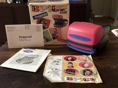 SUPER RARE Spice Girls Polaroid Spice Cam Complete With Unused Stickers