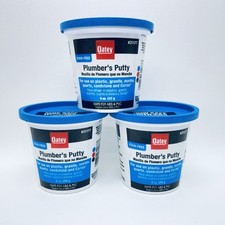 Oatey Stain-Free Plumber's Putty 9oz - All Porous Surface -3 PACK - 27oz TOTAL