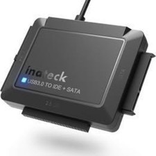 Inateck USB 3.0 to IDE/SATA External Hard Drive Reader for 2.5"/3.5" H Brand New