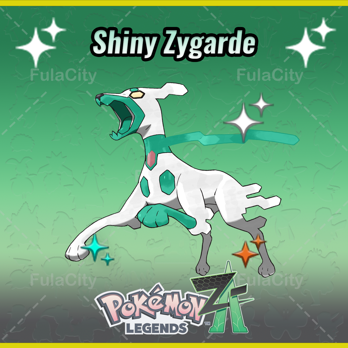 ポケページ ✨ Shiny Zygarde 10% 🟢 Pokemon Legends ZA ⚫ HOME New Releases