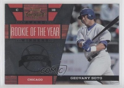 2011 Playoff Contenders Award Winners Geovany Soto #27 1x9