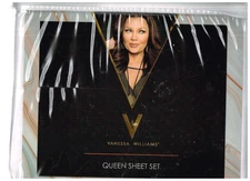VANESSA WILLIAMS QUEEN SHEET SET (WHITE)