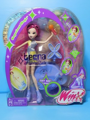 WINX CLUB Singsational Magic Tecna NRFB  FREE SHIPPING