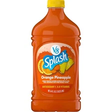 V8 Splash Orange Pineapple Flavored Juice Beverage, 64 64 Fl Oz (Pack of 1) 