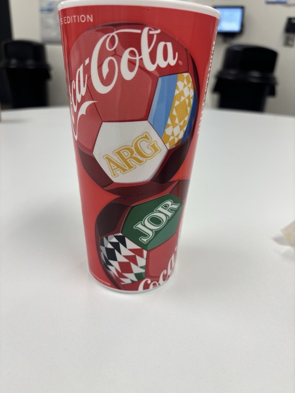 Coca-Cola Collector’s Edition Cup June 27 2026 Dallas Stadium Red/White Soda