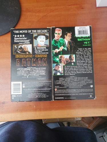 Batman VHS Movie Lot Batman Forever - Bild 3 von 5