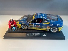 RARE FERRARI 360 MODENA CHALLENGE 1/18 APYCARS DIORAMA BAC A SABLE