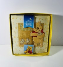 NEW Winnie the Pooh Baby's First Photo Album Holds 200 Photos NIB Baby Gift