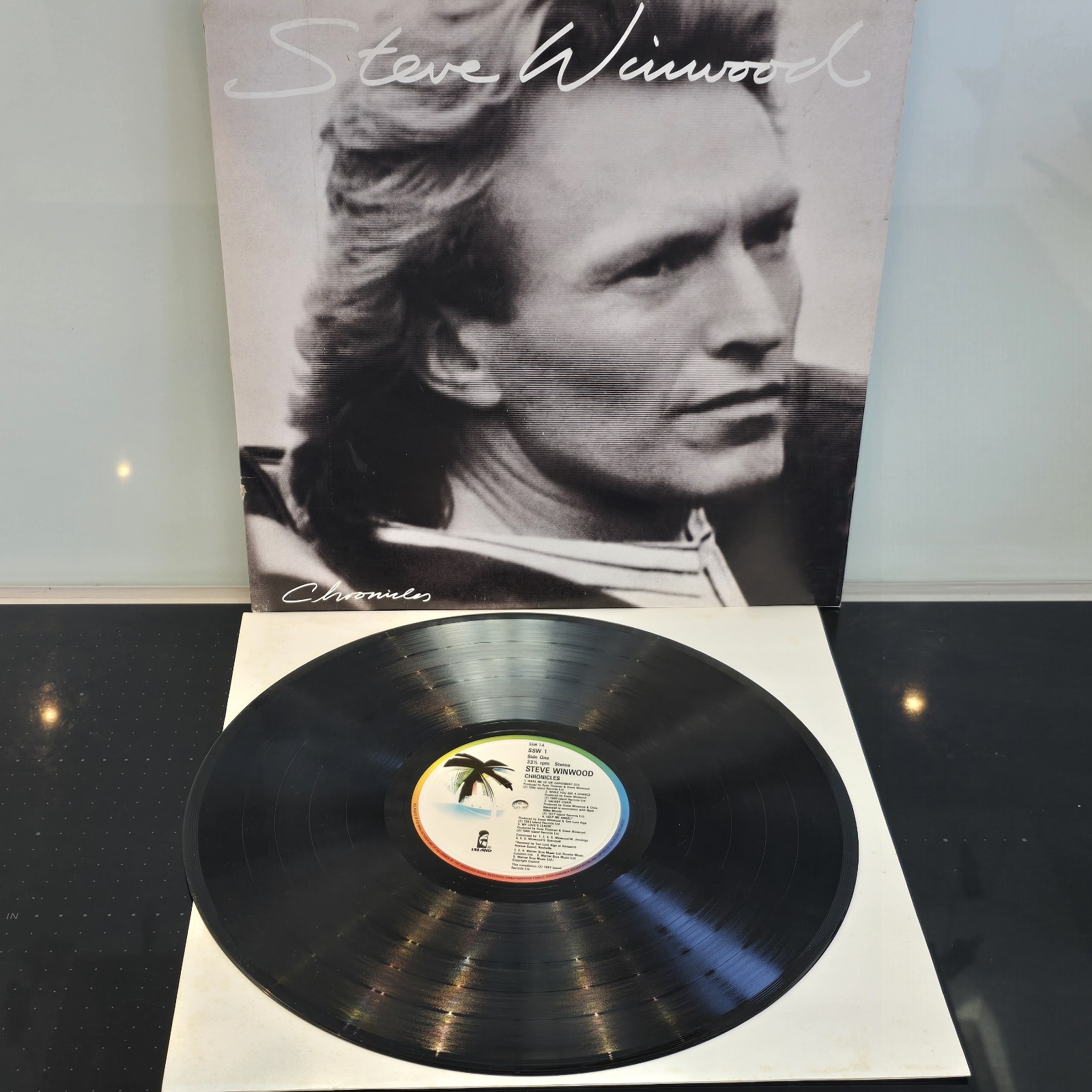 Steve Winwood Chronicles 1987 Record Island Records VINYL LP