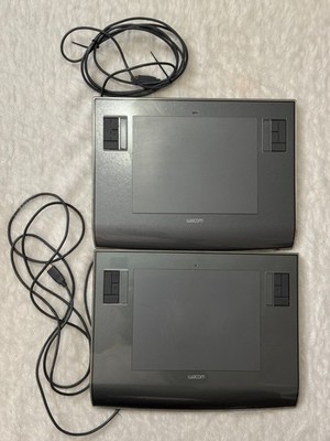Lot of 2 Wacom Intuos 3 Model PTZ-630 6'' x 8'' Graphics Tablet - FREE SHIPPING