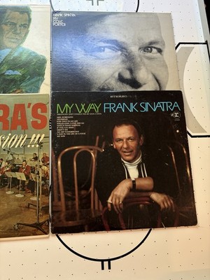 Frank Sinatra Vinyl Record Collection Set of 4 My Way and More