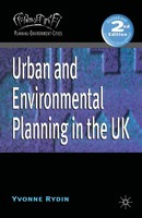 Urban And Environmental Planning In The UK Yvonne Rydin Taschenbuch Englisch