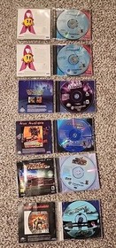 Sega Dreamcast 13 Game Lot- 12 CIB  Sega Smash pack MS Pacman ATARI Test Drive